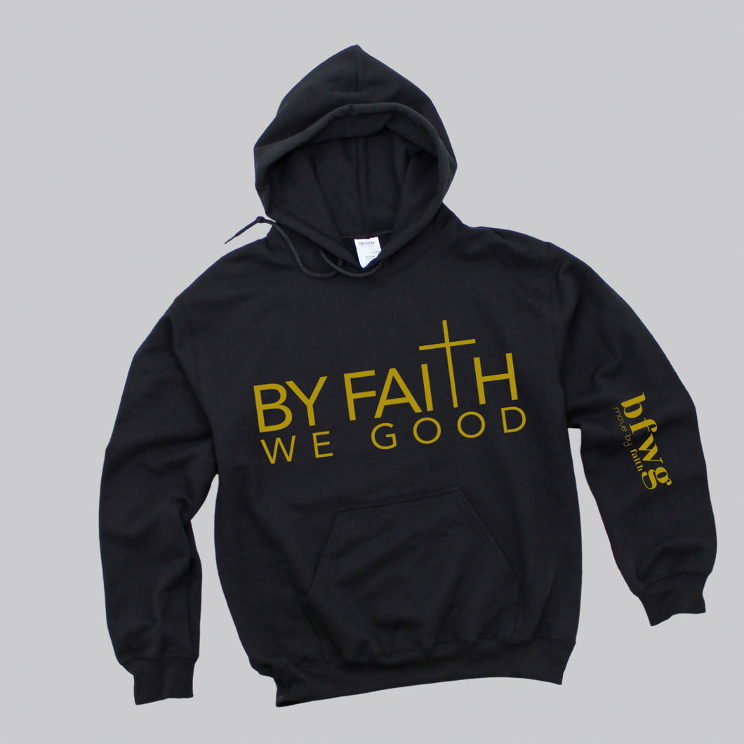 BFWG Black & Gold Hoodie