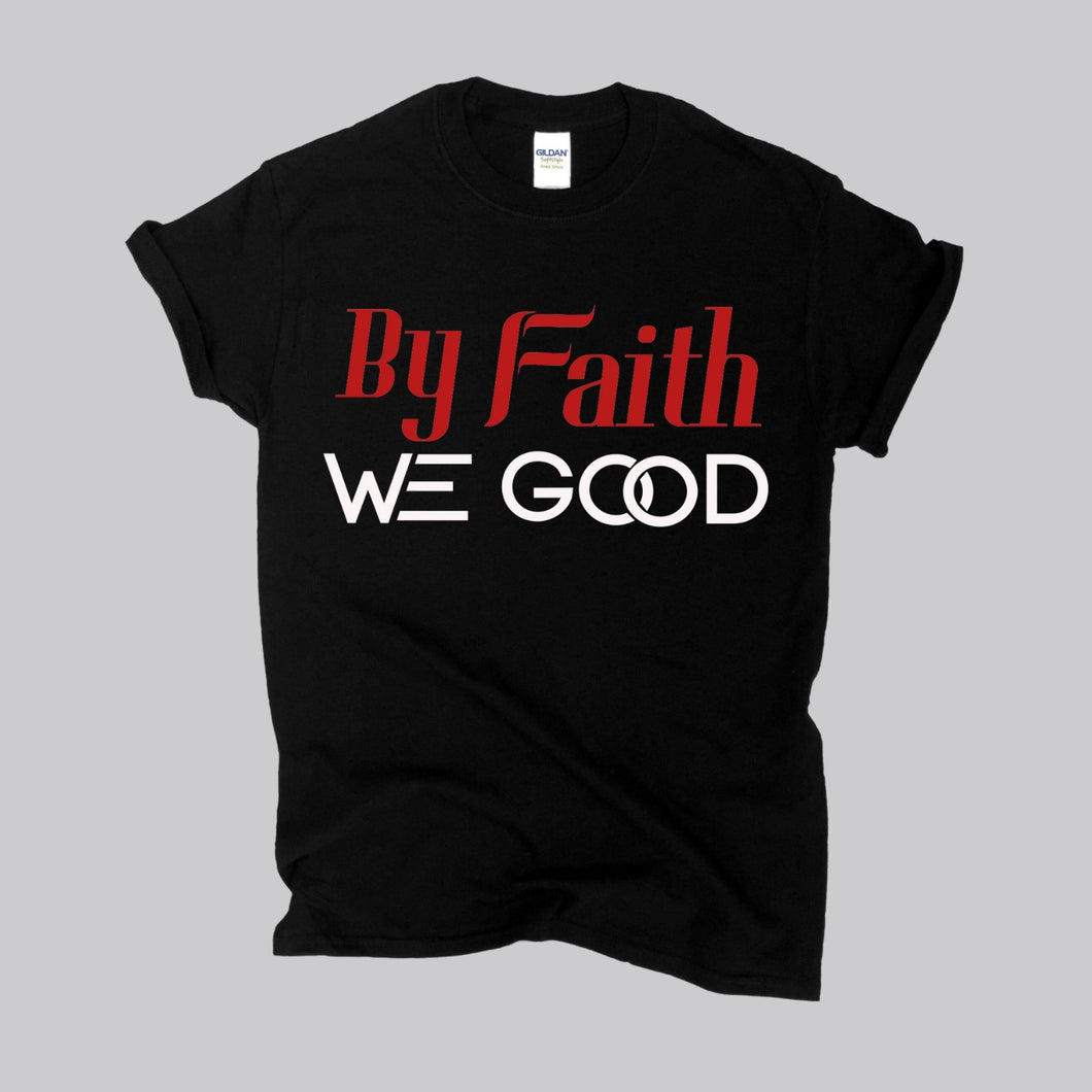 New Edition ByFaithWeGood Black T-Shirt