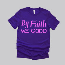Load image into Gallery viewer, New Edition ByFaithWeGood Purple T-Shirt
