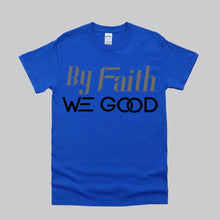 Load image into Gallery viewer, New Edition ByFaithWeGood Blue T-Shirt
