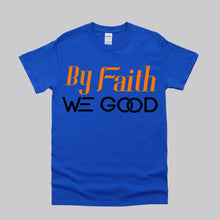 Load image into Gallery viewer, New Edition ByFaithWeGood Blue T-Shirt
