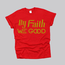 Load image into Gallery viewer, New Edition ByFaithWeGood Red T-Shirt
