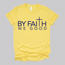 Load image into Gallery viewer, ByFaithWeGood Yellow T-Shirt
