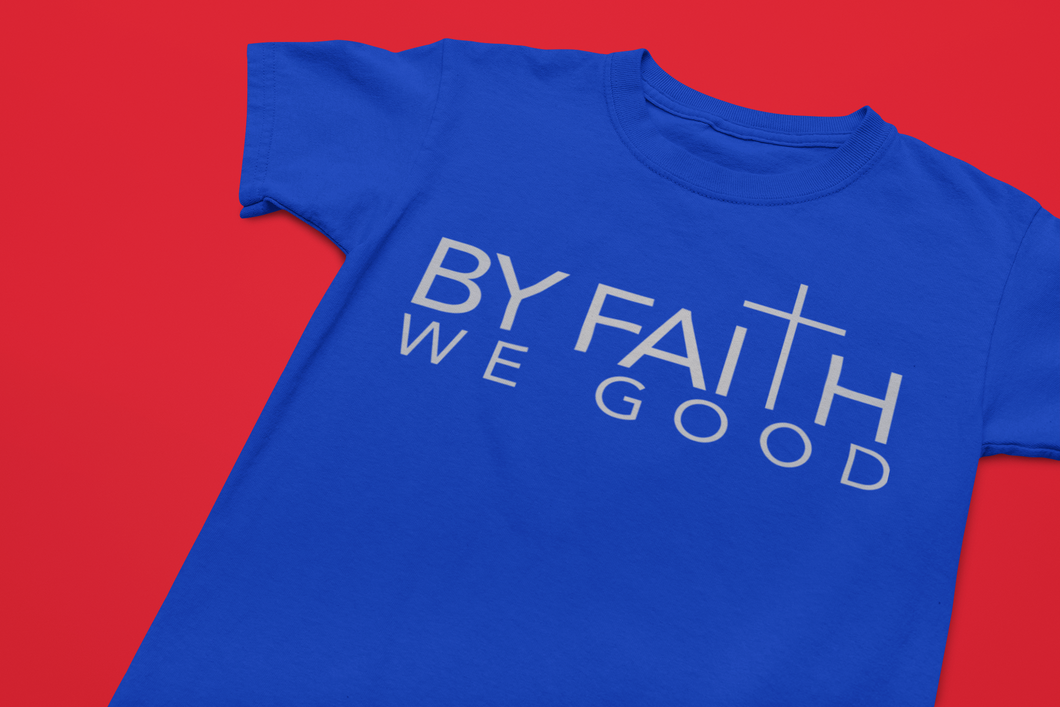 Original BFWG Kids Blue & Gray T-Shirt